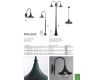Садово-парковый светильник Arte Lamp Malaga A1086PA-2BG