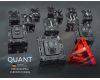 Комплект механизма 1-кл выключателя с самовозвратом с подсветкой 3200K ALFA Темная бронза матовый QUANT Ambrella Volt MA632050 (AP6320, VM113, G11Y)
