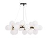 Подвесная люстра Lumina Deco Marsiada LDP 6033-25 BK+MD