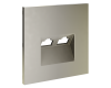 Накладка для розетки компьютерной двойной RJ45+RJ45 кат.6 Voltum S70 (шелк) VLS001404