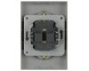 Розетка Эра Arktik 16-2105-03 двойная с заземлением 2X2P+E Schuko со шторками 16А-250В алюминий Б0070456
