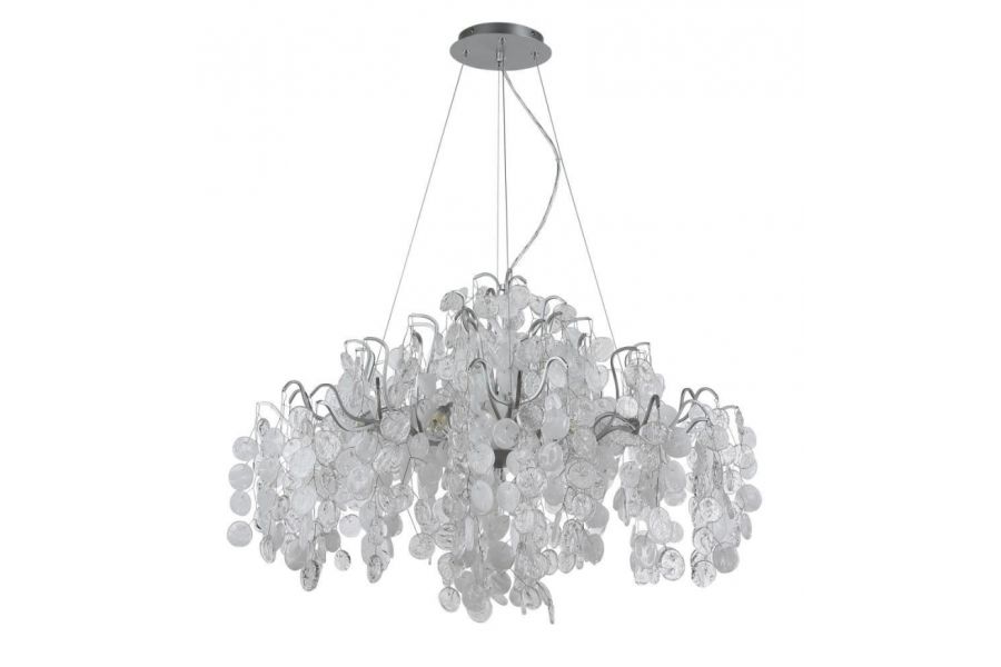 Подвесная люстра Crystal Lux Tenerife SP9 Silver