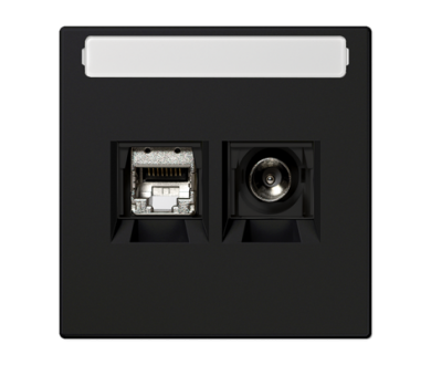 Розетка Smart TV Jung MMDLS4521SWM