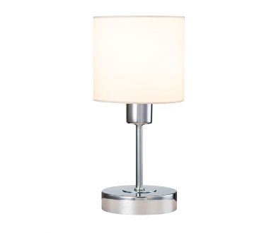 Настольная лампа Escada Denver 1109/1 Chrome/Beige