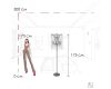 Торшер Loft IT Vaille Crystal 10450F