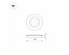Накладка Arlight ART-Deck-Cap-Flat-R50 024927