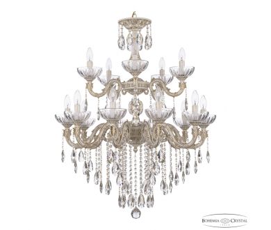 Купить Подвесная люстра Bohemia Ivele Crystal AL79101/10+5/250/2D B WMG P Clear/M-1H Подвесная люстра Bohemia Ivele Crystal AL79101/10+5/250/2D B WMG P Clear/M-1H