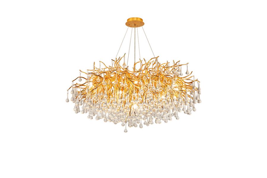 Подвесная люстра ImperiumLoft Droplet Chandelier Circle 213701-22