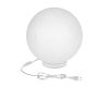 Настольная лампа Arlight SP-SILKA-TAB-R350-11W Warm2700 (WH, 330 deg, TOUCH-DIM) (IP20, Натуральный шелк) 056889