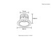Встраиваемый светильник Crystal Lux CLT 083C1 WH 4000K