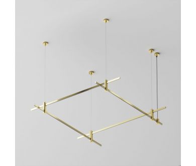 Основание на тросовых подвесах Hang для трековых светильников Maytoni Technical Flarity TFC-Flar-H04-BS