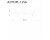 Люстра на штанге ARTE Lamp A2703PL-12SG