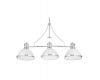 Подвесная люстра Lumina Deco Ettore LDP 710-3 WT+CHR