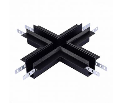Коннектор X-образный для магнитного шинопровода ST Luce Skyline 48 ST007.400.12