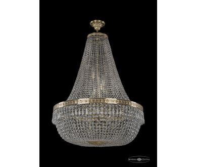 Люстра на штанге Bohemia Ivele Crystal 19011/H2/80IV G