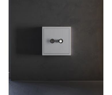 Купить Накладка для розетки телевизионной оконечной TV+SAT Voltum S70 (серый) VLS001616 Накладка для розетки телевизионной оконечной TV+SAT Voltum S70 (серый) VLS001616