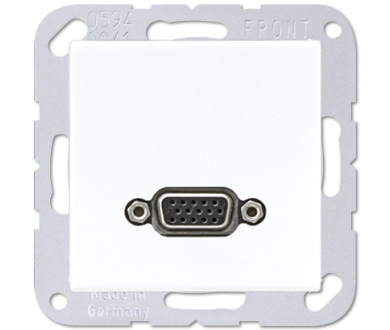 Розетка VGA Jung MAA1102WW