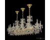 Подвесная люстра Bohemia Ivele Crystal 1453/14/195/1000 G