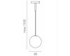 Трековый однофазный светильник Lightstar Linea 206747