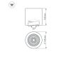 Накладной светильник Arlight SP-FOCUS-R140-30W Day White 021428