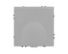 Розетка зк со шторками и крышкой софт-тач никель Arlight SCT-MCP-SFPL-IS (250V, 16A) 059441(1)