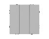 Выключатель 3 кл софт-тач никель Arlight SWT-MK03-SFPL-IS (250V, 10A) 061800(1)