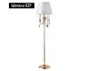 Торшер Crystal Lux Mercedes PT1 Gold/Color