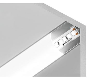Алюминиевый угловой профиль Ambrella Light Alum Profile GP2100AL