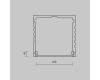 Рассеиватель для профиля 35×35 Maytoni Led Strip ALM-3535A-O-DF-10M 642031