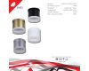 Накладной светильник (GX53, GU10, MR16, LED) Reluce 53061-9.5-001LD GX53 SL
