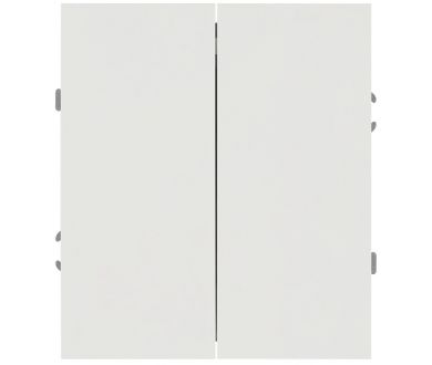 Переключатель Эра Arktik 16-1106-08 двойной 10АХ-250В белый матовый Б0070371