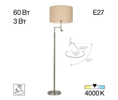 Торшер Citilux Duplet CL801021