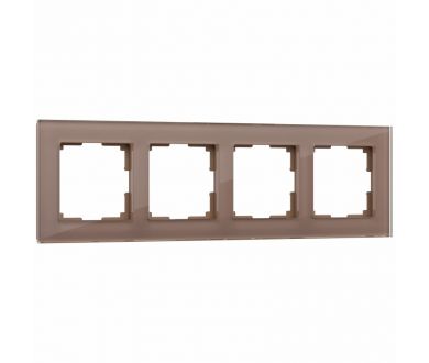 Рамка на 4 поста Werkel Favorit латте 4690389183454 W0041142