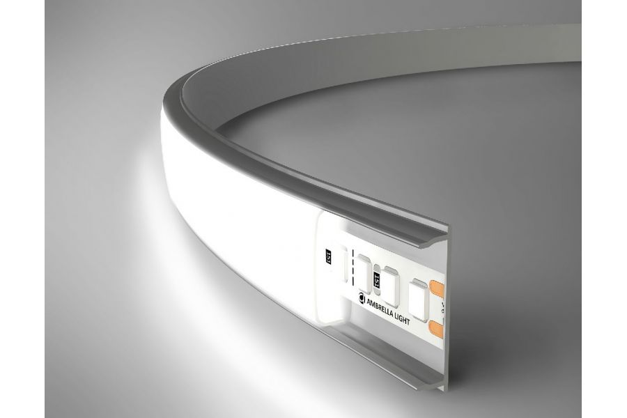 Алюминиевый накладной профиль Ambrella Light Alum Profile GP1600AL