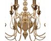 Подвесная люстра iLamp Lady 88003-10+5 GD