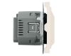 Выключатель карточный Stekker Эмили RSW40-5114-08 кашемир, soft touch 50702