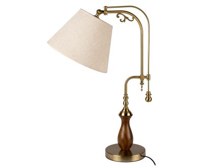 Настольная лампа Loft IT Elaine 10569T Dark wood