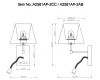 Бра Arte Lamp ELBA A2581AP-2AB