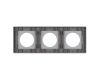 Рамка стеклянная на 3 поста Arlight FRM-GLARE-GC-3-GR 043840
