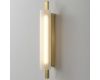 Настенный светильник Crystal Lux TUNNEL AP10 LED BRASS