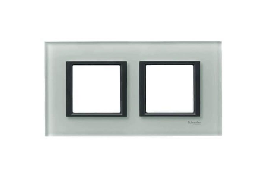 Рамка 2-постовая Schneider Electric Unica Class MGU68.004.7C3
