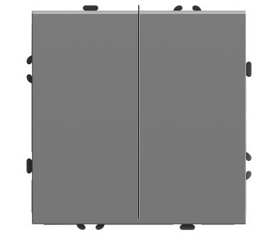 Переключатель 2-клавишный Stekker Эмили RSW10-5107-10 49947