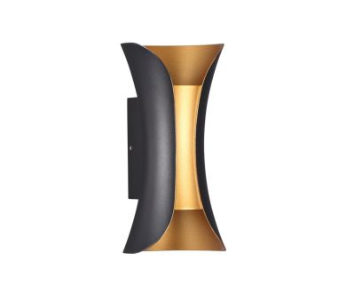 Уличный настенный светодиодный светильник Odeon Light Krista 3886/6BG