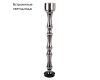 Торшер Divinare Volturn 1243/06 PN-45