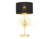 Настольная лампа Lumina Deco Fonti LDT 5534 GD+BK