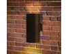 Уличный настенный светильник Arte Lamp Alcyone A6109AL-2BK