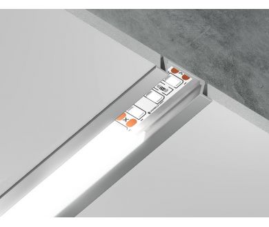 Алюминиевый встраиваемый профиль Ambrella Light Alum Profile GP1001AL