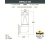 Настенный светильник Fumagalli Sauro D15.505.000.WXD1L.CRB
