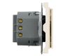 Выключатель карточный Stekker Эмили RSW40-5114-08 кашемир, soft touch 50702