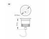 Тротуарный светильник Arlight LTD-GROUND-TILT-R80-9W Warm3000 024950